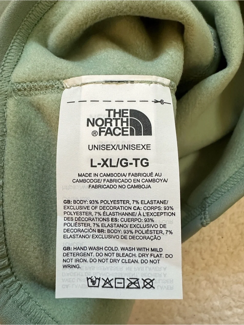The North Face Freedom Fleece Balaclava in Slate Moss men XL